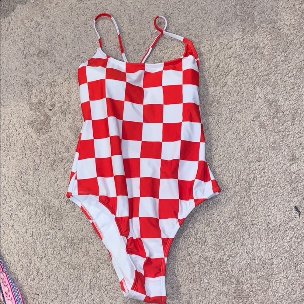 Checkered one piece